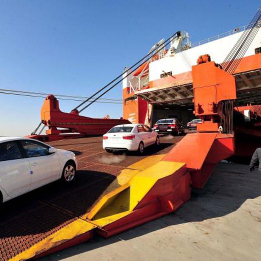 demenagement à l'international son véhicule