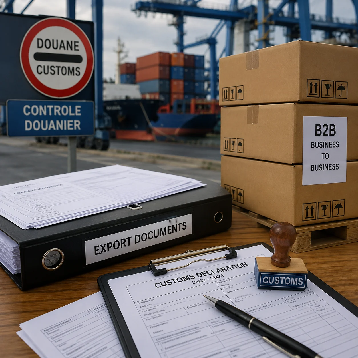 6. Transport de marchandises pour les professionnels - Comment anticiper les formalités douanières pour un transport B to B